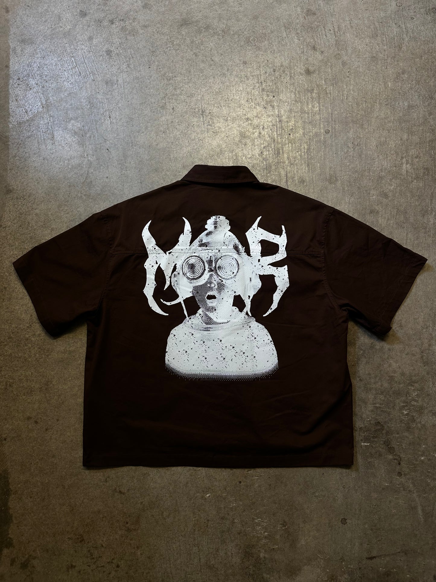 Mind Control Brown Button up
