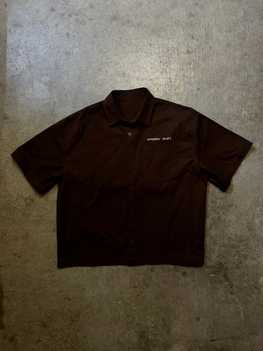 Mind Control Brown Button up
