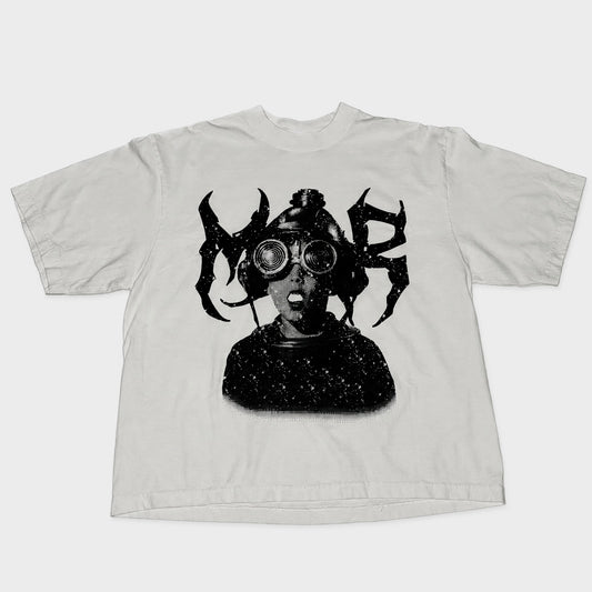 Mind control White Tee