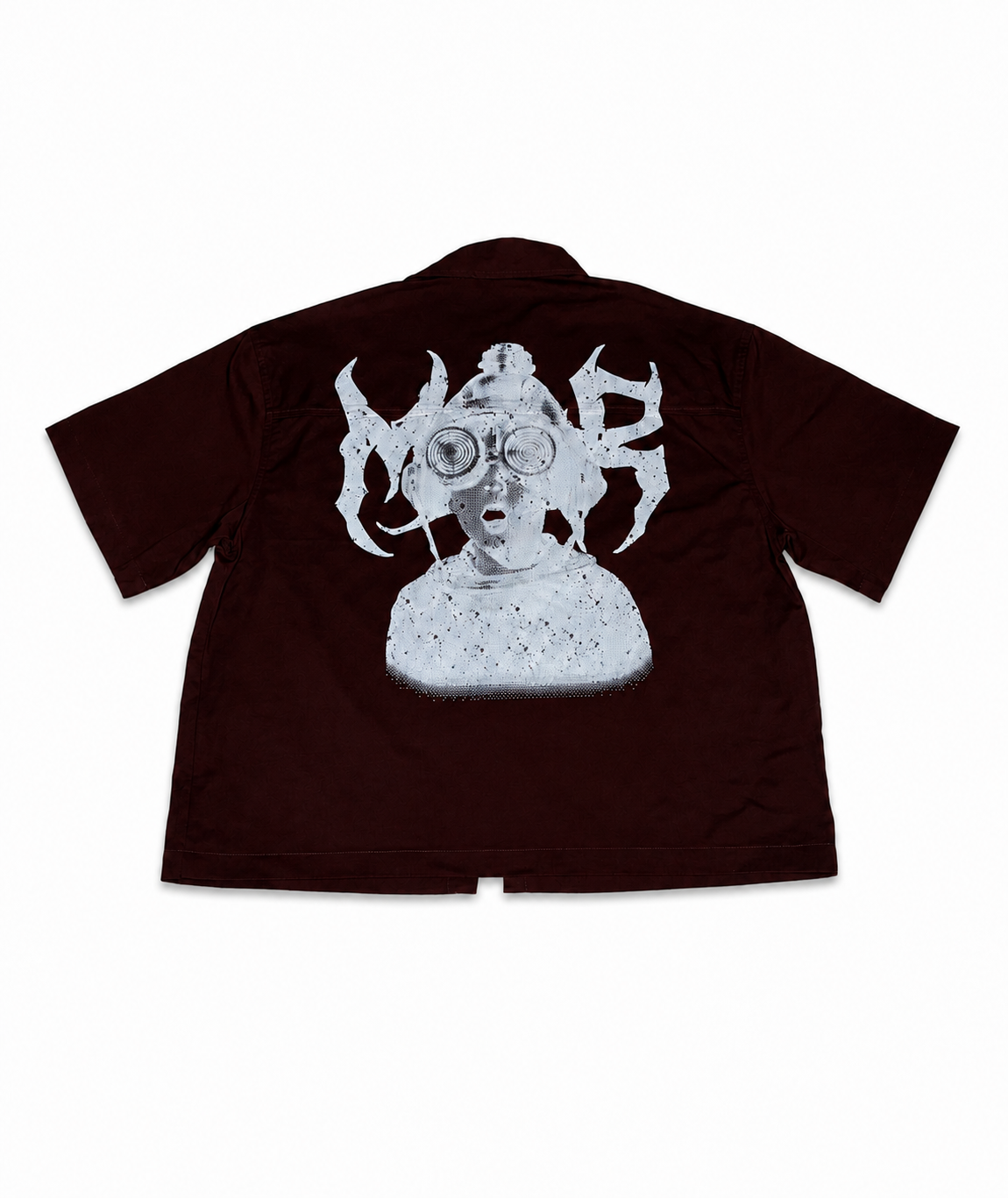 Mind Control Brown Button up